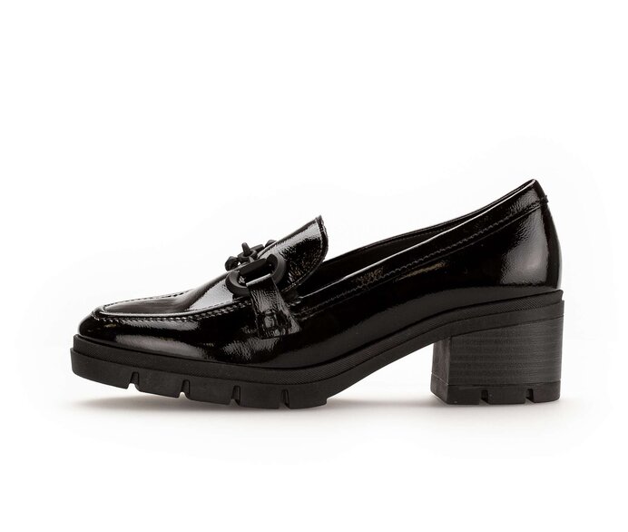 Hochfrontpumps schwarz #0