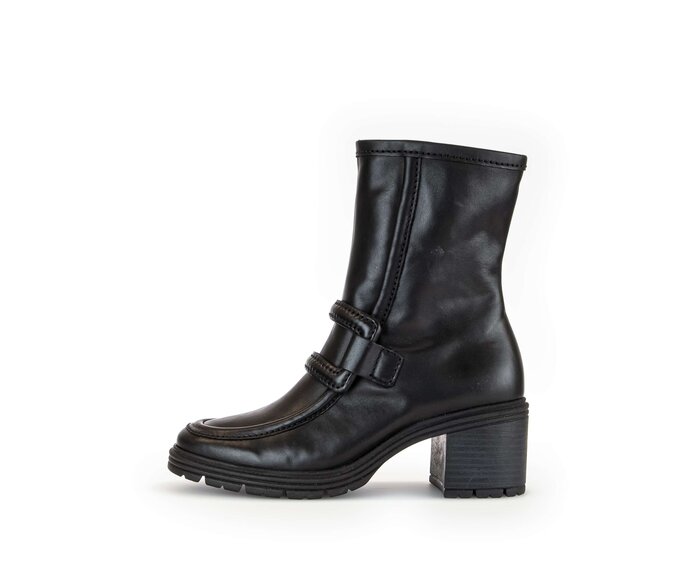 Sportliche Stiefelette schwarz #0