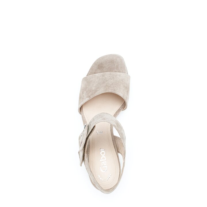 Strappy sandal beige #5
