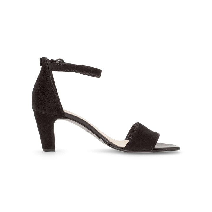 Riemchensandale schwarz #1