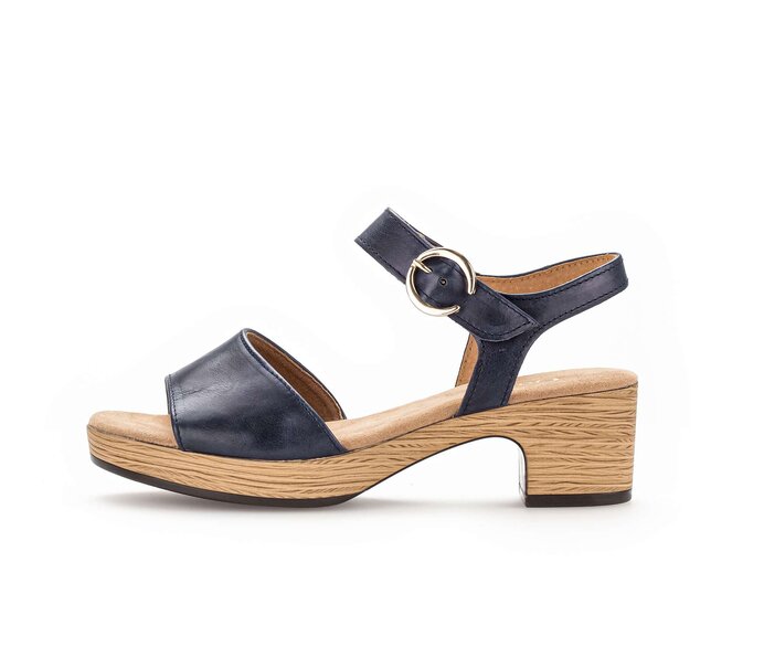 Plateau Sandale blau #0
