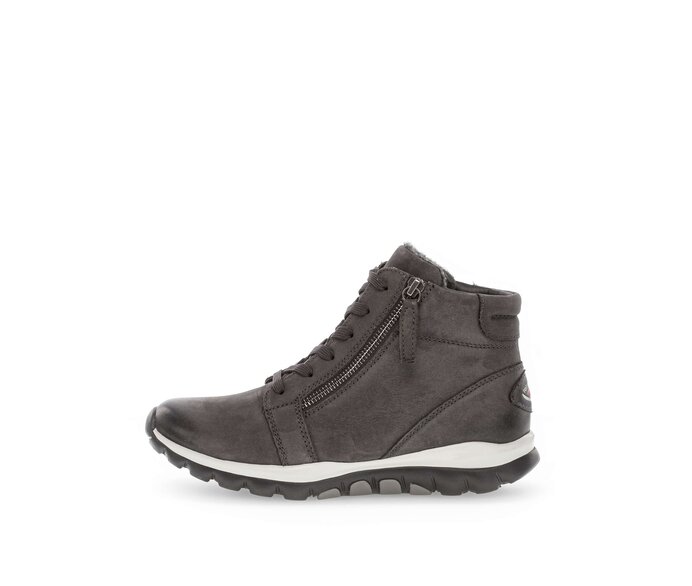 Schnürstiefelette grau #0