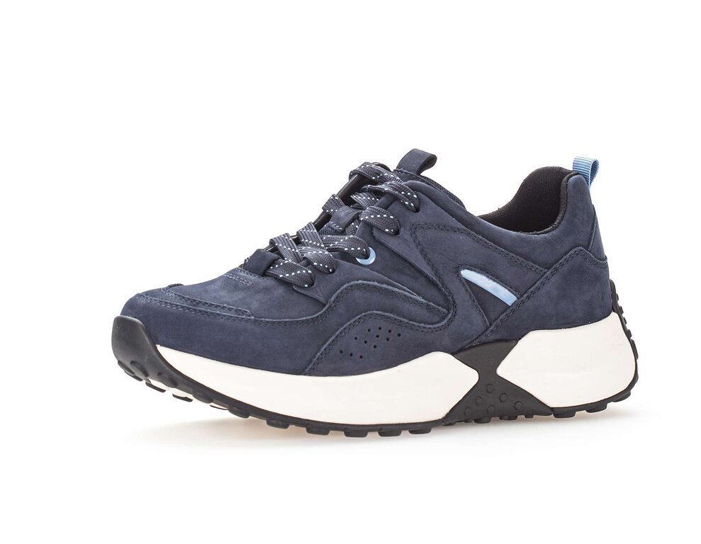 Sneaker basse 56.993.46 Daim bleu Gabor