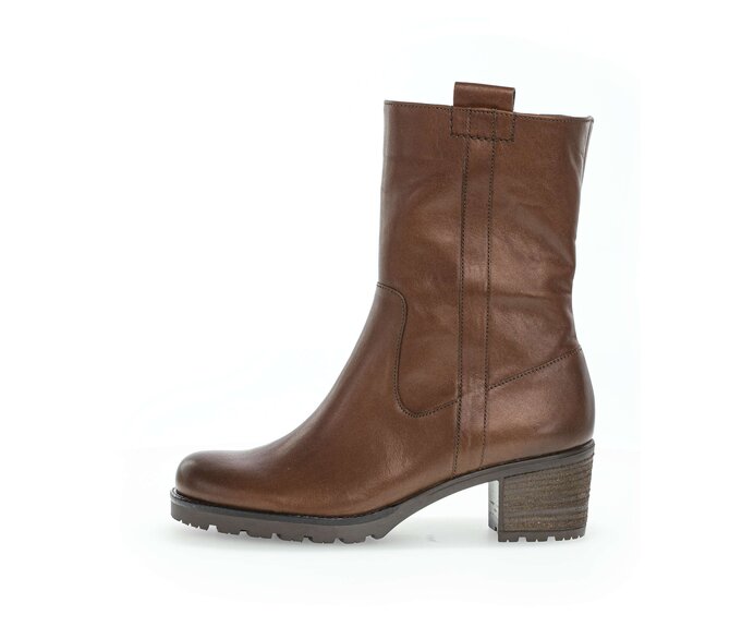 Sportliche Stiefelette braun #0