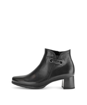 Sportliche Stiefelette schwarz