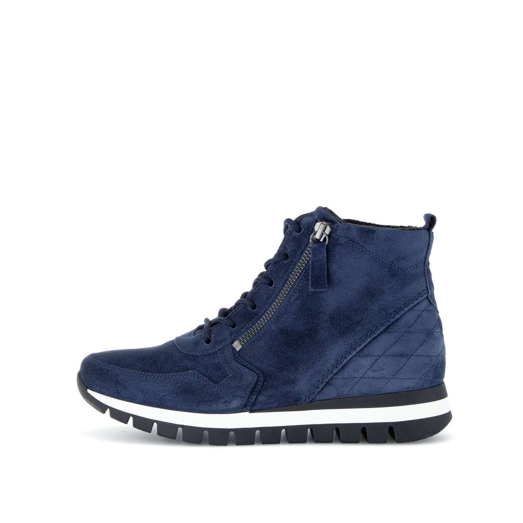 Pius Gabor Schnürstiefelette blau