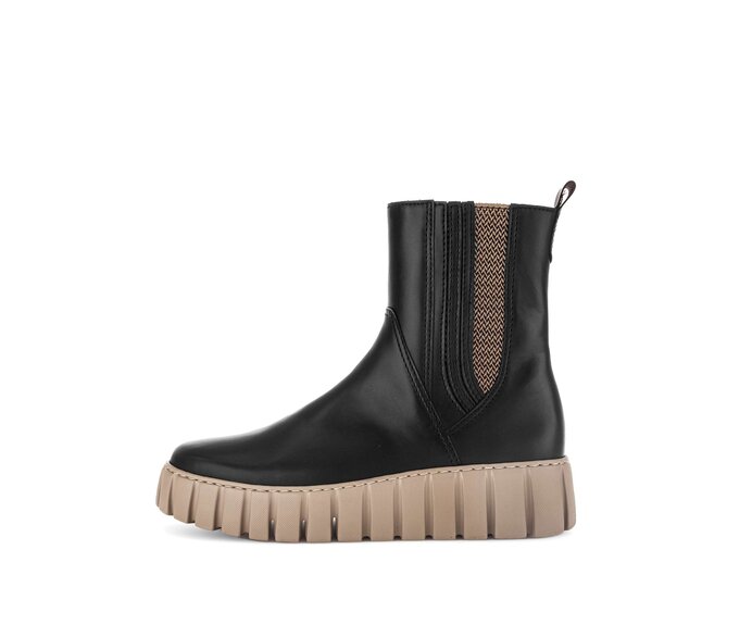 Plateau Stiefelette schwarz #0