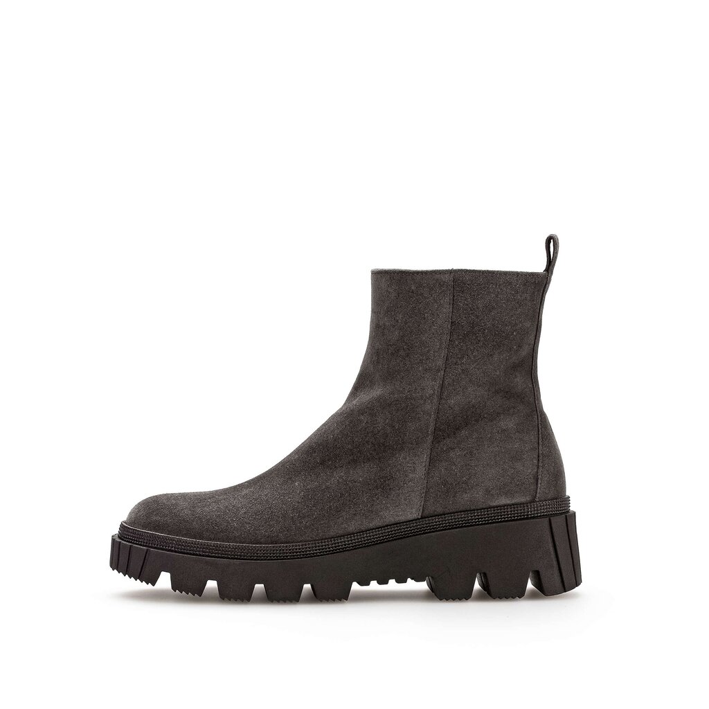 Pius Gabor Plateau Stiefelette grau