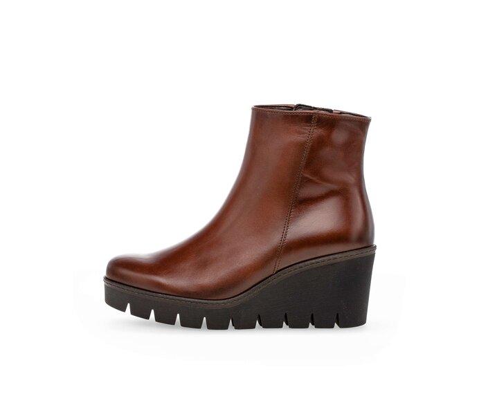 Plateau Stiefelette braun #0