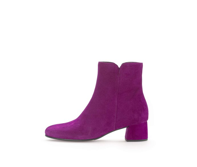 Bottine elegante 55.680.10 Daim violet Gabor