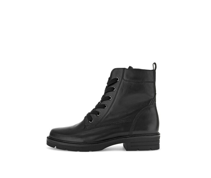 Stivaletto stringato nero #0