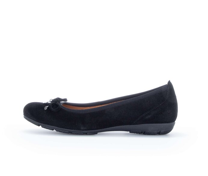Ballerine sportive 54.164.17 Daim noir Gabor