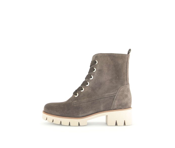 Schnürstiefelette grau #0
