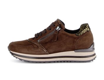 Sneaker low braun