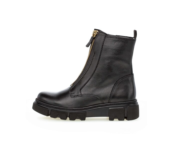 Sportliche Stiefelette schwarz #0