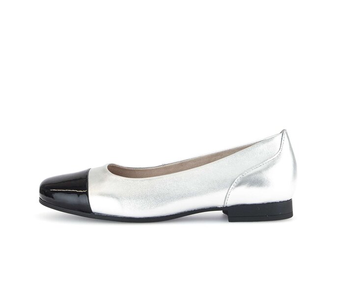 Elegante ballerina 51.351.61 Combi leer Imitatieleer