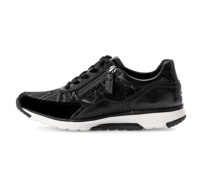 Lage sneaker zwart #0
