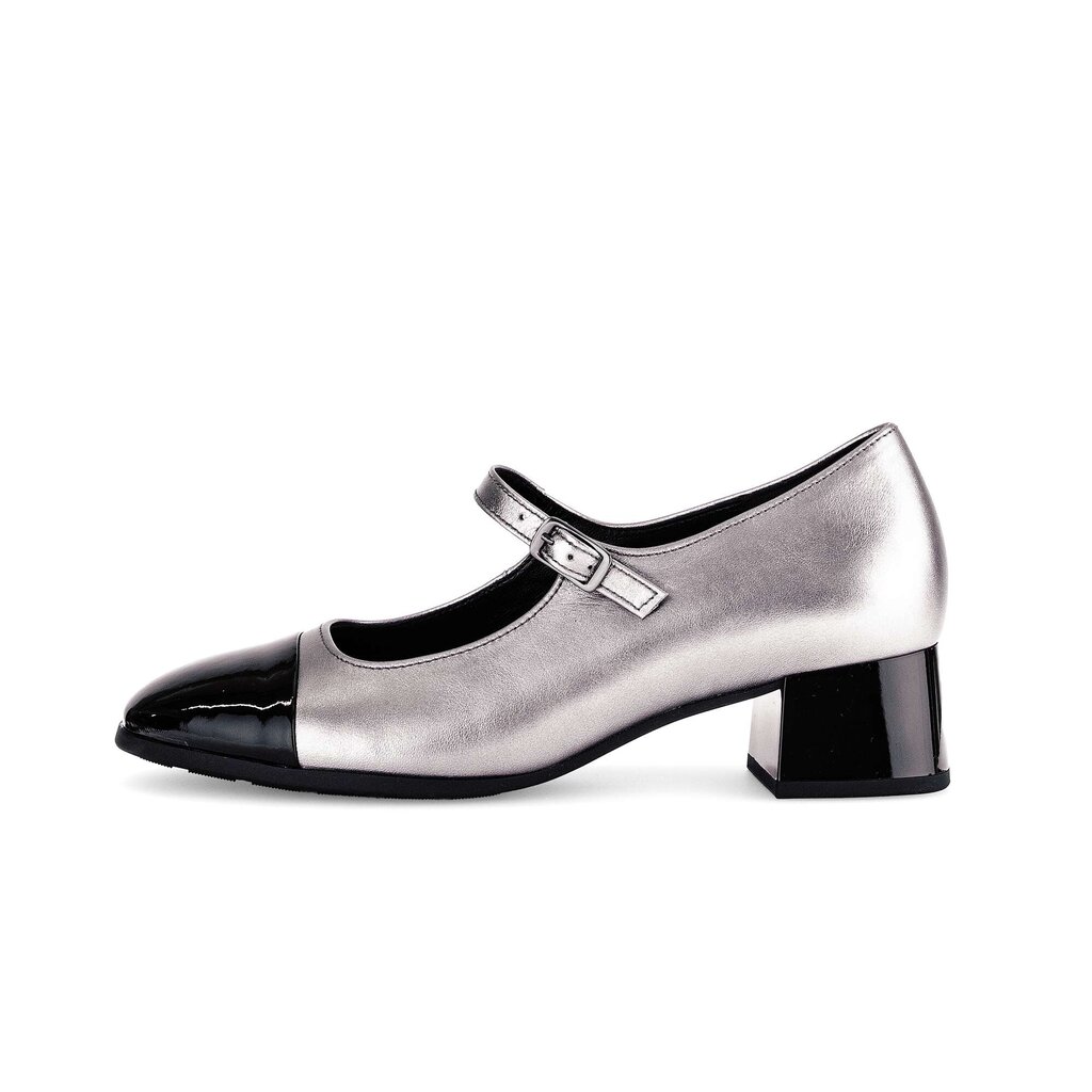 Pius Gabor Spangenpumps silber
