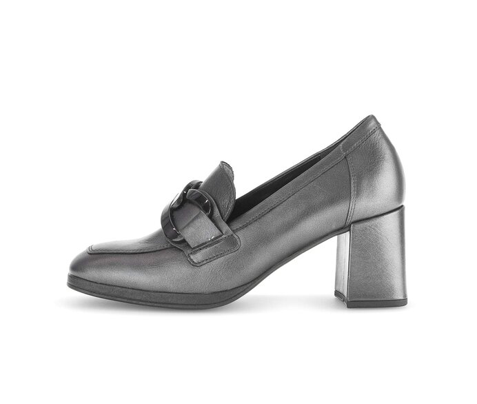 Hochfrontpumps silber #0