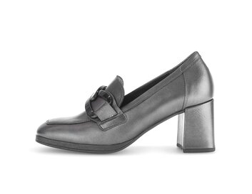 Hochfrontpumps silber