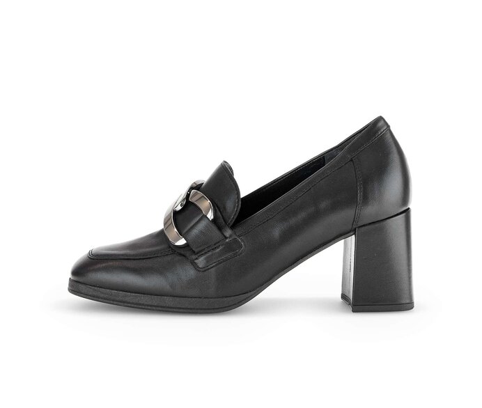 Hochfrontpumps schwarz #0