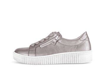 Sneaker low silber