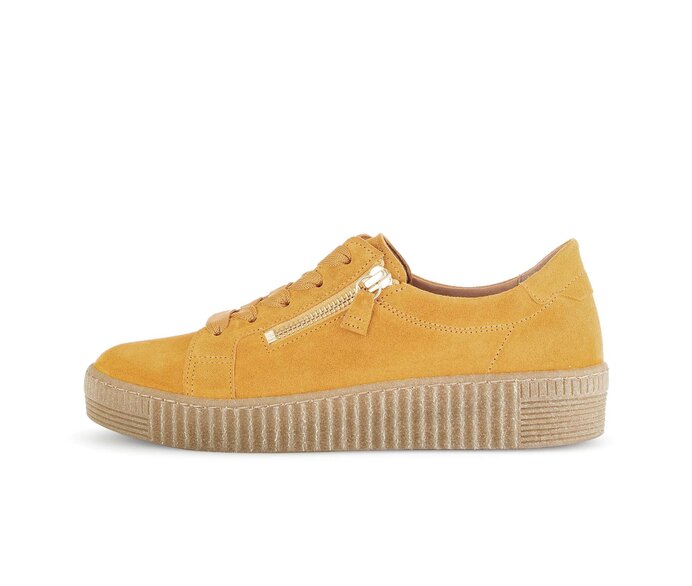Lage sneaker 53.334.10 Suede geel Gabor