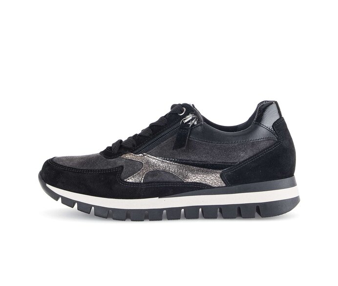 Lage sneaker zwart #0