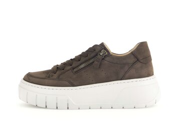 Sneaker low braun