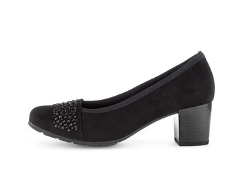 Plateau Pumps schwarz
