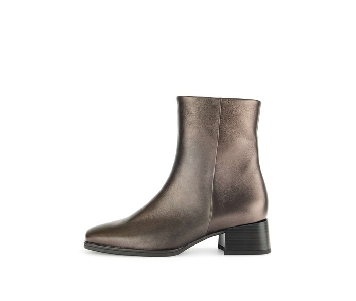 Elegant ankle boot bronze #0