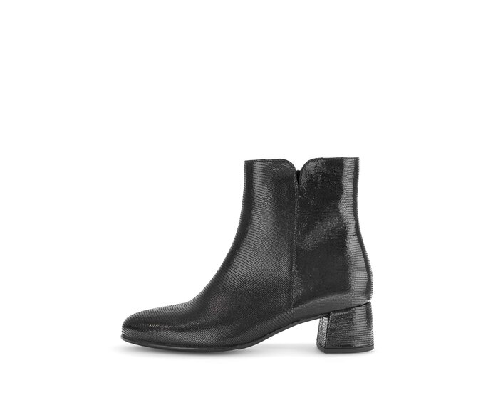 Elegante Stiefelette schwarz #0