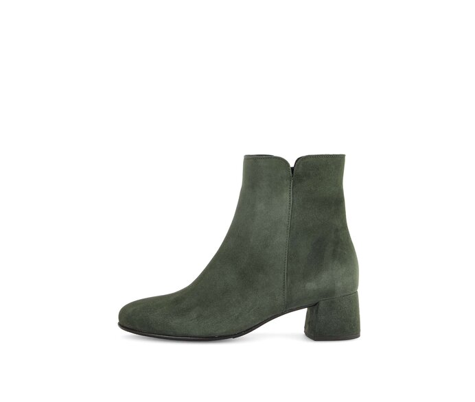 Elegant ankle boot green #0