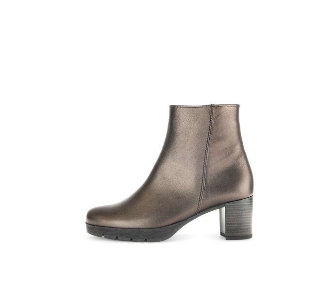 Plateau Stiefelette bronze #0