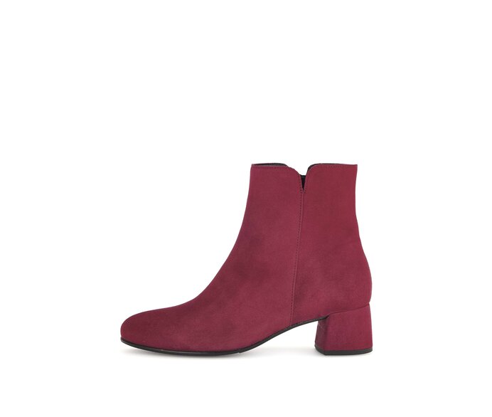 Elegante Stiefelette rot #0