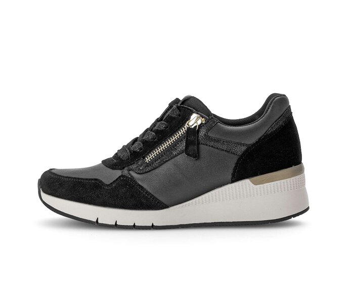 Lage sneaker zwart #0