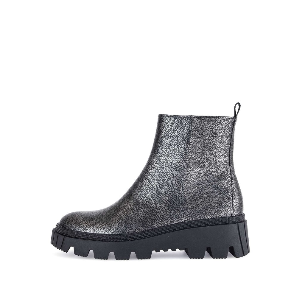 Pius Gabor Plateau Stiefelette grau