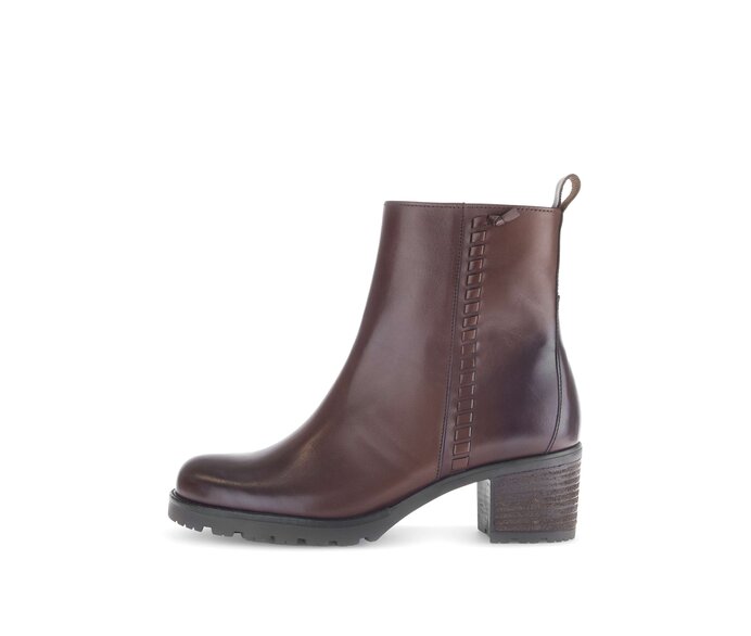 Enkellaarsjes bruin leer clearance