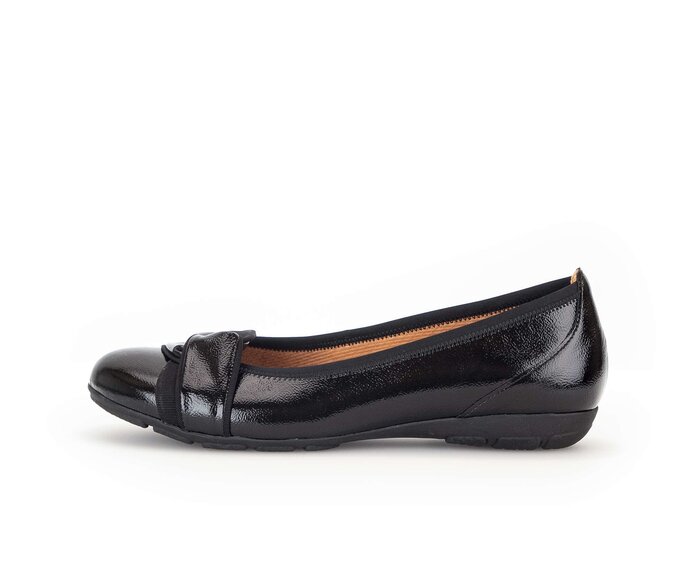 Sportliche Ballerina schwarz #0