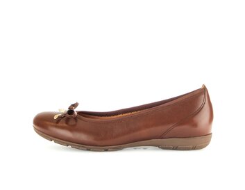 Sportliche Ballerina braun