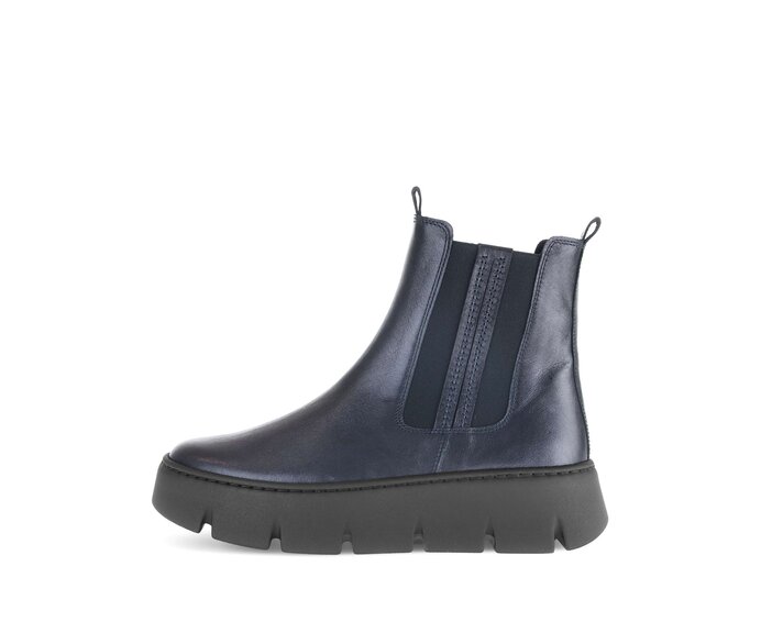 Chelsea Boot 53.743.66 Glattleder blau Gabor