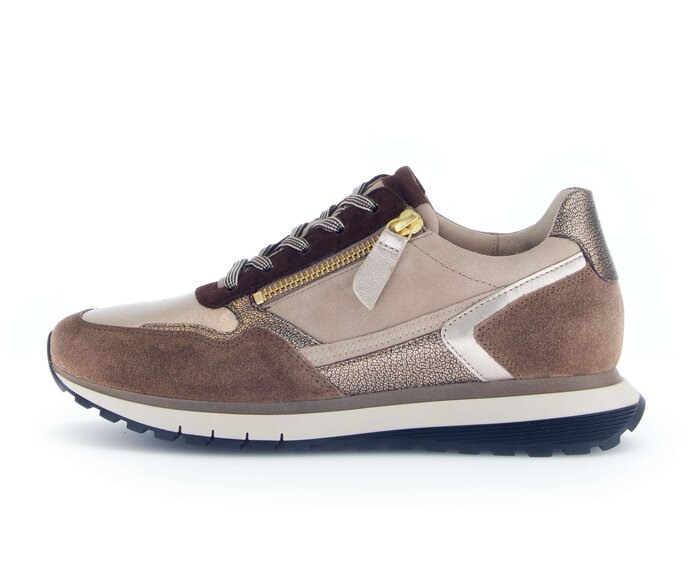 Lage sneaker bruin #0