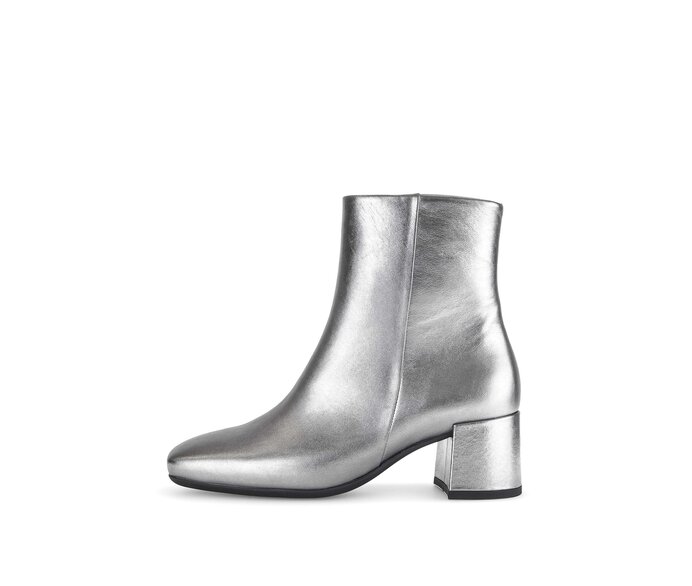 Elegante Stiefelette silber #0