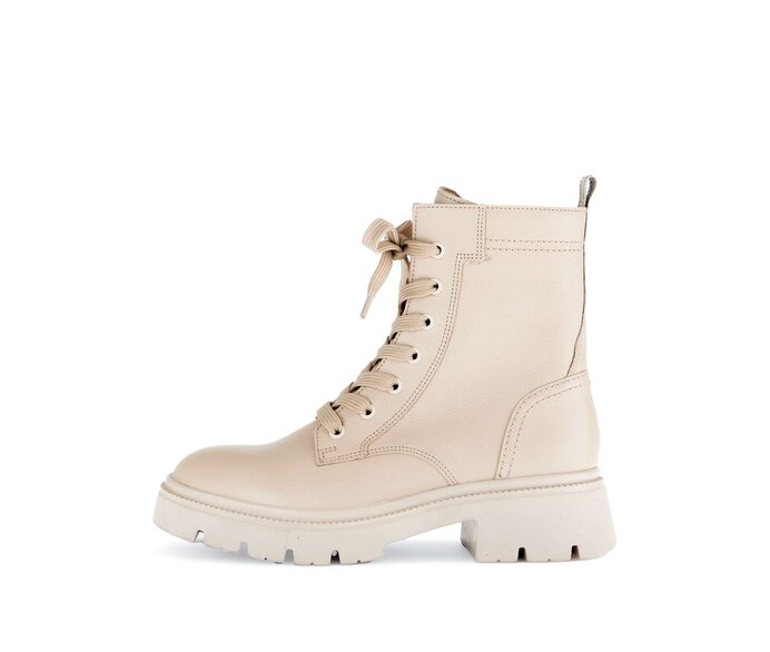 Schnürstiefelette beige #0