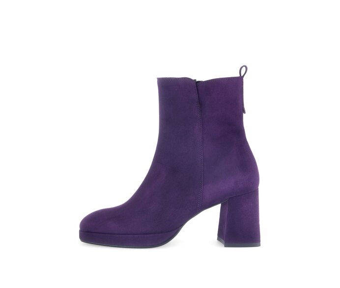 Elegante Stiefelette lila #0