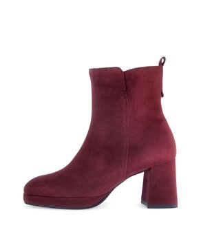 Elegante Stiefelette rot