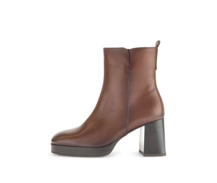 Plateau Stiefelette braun #0
