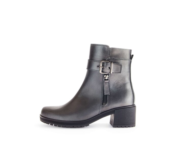 Plateau Stiefelette silber #0