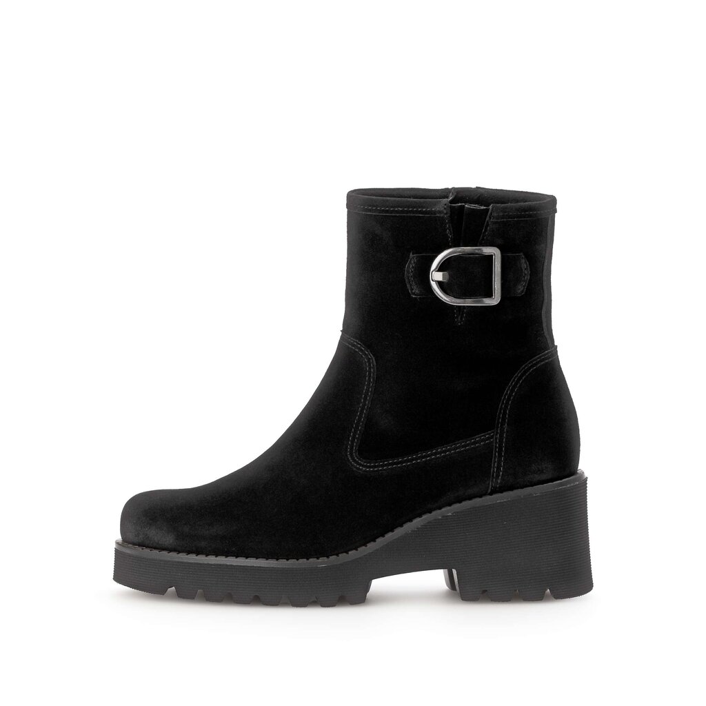 Pius Gabor Plateau Stiefelette schwarz