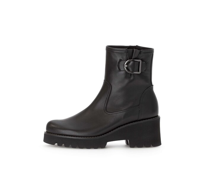 Plateau Stiefelette schwarz #0
